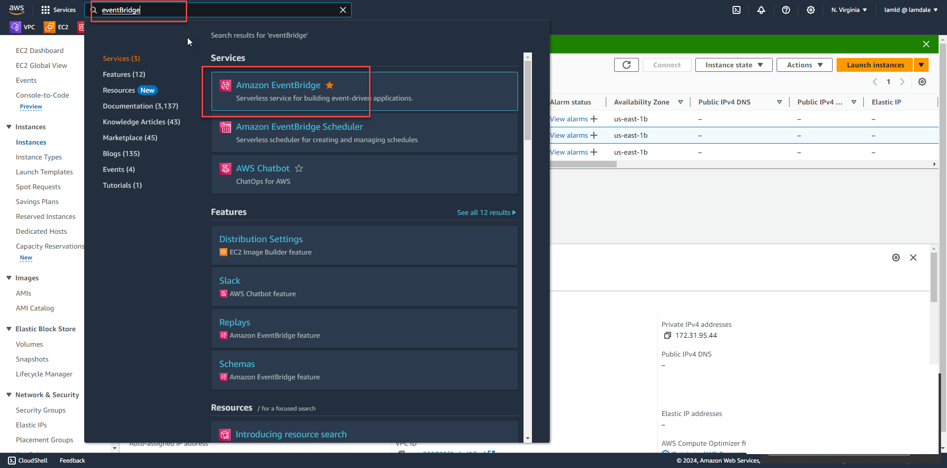 Create rule eventBridge schedules to run Lambda function :: AWS System ...